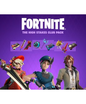Fortnite - The High Stakes Club Pack DLC XBOX One / Xbox Series X|S Xbox Series X|S Key 